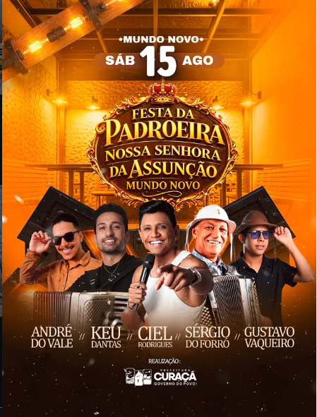 Mundo Novo se prepara para a Festa da Padroeira Nossa Senhora da Assunção